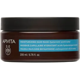 APIVITA Holistic Hair Care Μάσκα Μαλλιών Ενυδάτωσης με Αλόη & Υαλουρονικό Οξύ 200ml