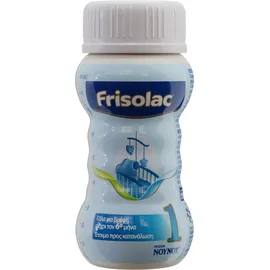 Frisolac RTF γάλα έτοιμο προς κατανάλωση, για βρέφη μέχρι τον 6ο μήνα 90ml