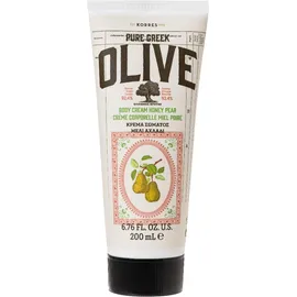 Korres Olive Body Cream Honey Pear 200ml Ενυδατική Κρέμα Σώματος με Εξαιρετικό Παρθένο Ελαιόλαδο & Άρωμα Μέλι Αχλάδι