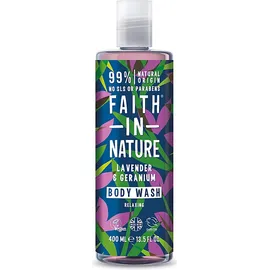 Faith in Nature Lavender & Geranium Shower Gel & Foam Bath 400ml