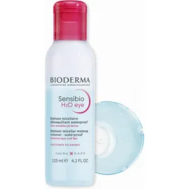 Bioderma Sensibio H2o Eye Biphasic Micellar Ιφασικό Νερό Καθαρισμού Για Μάτια Και Χείλη 125ml