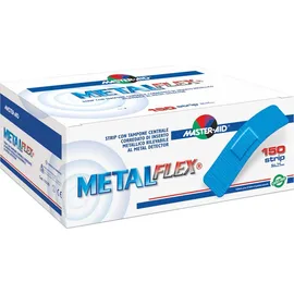 MASTER AID Metal Flex Επιθέματα με Μεταλλικό Ένθετο για Επαγγελματική Χρήση 150τμχ