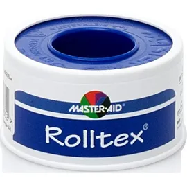 MASTER AID Rolltex Αυτοκόλλητη Επιδεσμική Ταινία 5m x 1.25cm Λευκή 1τμχ