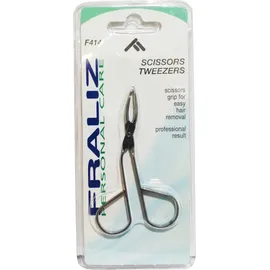 FRALIZ Scissors Tweezers Τσιμπιδάκι Φρυδιών με Λαβή 1τμχ