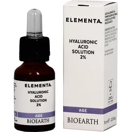 BIOEARTH Elementa Hyaluronic Acid Solution 2% Αντιρυτιδικός Ορός 15ml