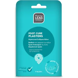 Pharmalead Foot Cure Plasters Θεραπευτικά Επικάλια Αφαιρούν Ανώδυνα Κάθε Είδους Κάλους & Προστατεύουν Απαλά & Άνετα 6 Τεμάχια