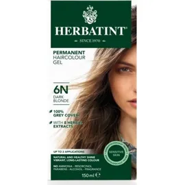 Herbatint Permanent Haircolor Gel 6N Ξανθό Σκούρο