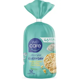 WeCare Everyday Cream Cheese & Chives Corn Cake Ρυζογκοφρέτες Καλαμποκιού με Τυρί Κρέμα & Σχινόπρασο 124gr / 12 Τεμάχια