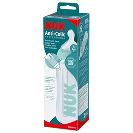 NUK Anti-Colic Professional Μπιμπερό Πλαστικό με θηλή σιλικόνης 0-6m (M) 300ml, 1τμχ