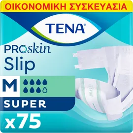 Tena Πάνες ενηλίκων Slip Super Medium Οικονομική Συσκευασία (75τεμ)