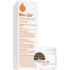 Bio-Oil Promo Λάδι κατά των Ραγάδων 200ml & Δώρο Bio-Oil Dry Skin Gel 50ml