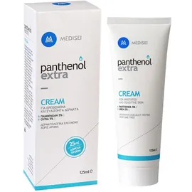 Medisei Panthenol Extra Cream 5% Urea Ενυδατική Κρέμα Για Ερεθισμένες Ευαίσθητες Επιδερμίδες 100ml
