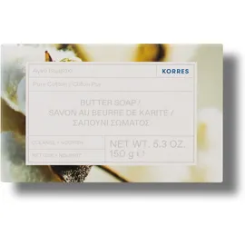 Korres Pure Cotton Butter Soap Σαπούνι Σώματος Αγνό Βαμβάκι 150 g