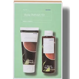 Korres Mint Tea Renewing Body Cleanser Αφρόλουτρο Πράσινο Τσάι 250 ml + Mint Tea Body Smoothing Milk Γαλάκτωμα Σώματος 200 ml