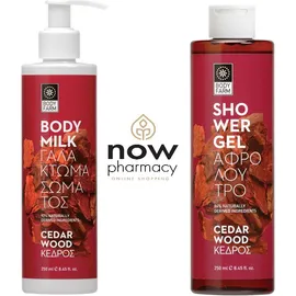 Bodyfarm Κέδρος Gift Set Body Milk 250ml & Shower Gel 250ml