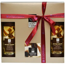 BODYFARM MINI ΣΕΤ ΔΩΡΟΥ BUTTER CARAMEL ΠΕΡΙΛΑΜΒΑΝΕΙ ΑΦΡΟΛΟΥΤΡΟ 50ML+ΓΑΛΑΚΤΩΜΑ ΣΩΜΑΤΟΣ 50ML ΚΑΙ ΣΑΠΟΥΝΙ 110G