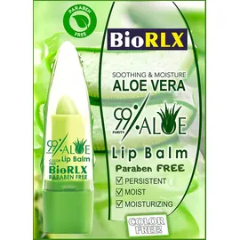 BioRLX Aloe Vera Lip Balm Color Free