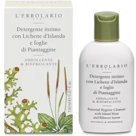 L Erbolario Detergente Intimo Personal Hygiene Cleanser with Island Moss & Ribwort Leaves Υγρό Σαπούνι Για Την Ευαίσθητη Περιοχή 150ml