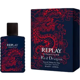 Replay Signature Red Dragon Eau de Toilette for Him Ανδρικό Αρωμα 30ml