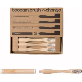 Boobam Boobambrush X-Change Medium Ανταλλακτικές Κεφαλές Χρώμα Λευκό 4 Τεμάχια
