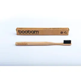 Boobam Boobambrush Adult Natural Medium Οδοντόβουρτσα Ενηλίκων 1 Τεμάχιο
