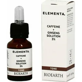 BIOEARTH Tone Caffeine &amp; Ginseng 3% Συμπυκνωμένος Ορός Ενυδάτωσης 15ml