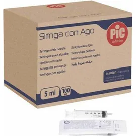 PiC Σύριγγες μ/β Central 5ml G22 x 1 1/2'' (100 τμχ)
