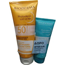 Bioderma Photoderm Lait ULTRA SPF50 200ml & Δώρο After Sun 100ml