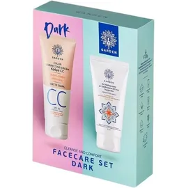 Garden Correcting Cream Κρέμα CC Matte Dark SPF30 Ενυδατική Κρέμα Προσώπου με Χρώμα 50 ml + Cleansing Gel Face and Eyes Διάφανο Καθαριστικό Τζελ για Πρόσωπο και Μάτια 50 ml