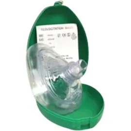 OEM Resuscitation Mask Green Μάσκα Κάρπα Ενηλίκων & Παιδιών σε Θήκη 1 Τεμάχιο