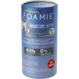 Foamie Solid Deodorant Refresh Στέρεο Αποσμητικό Στικ με 48ωρη Αποτελεσματικότητα 40gr