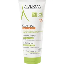 A-Derma Exomega Control Emollient Cream Ενυδατική Κρέμα Ανάπλασης Σώματος για Ξηρές Επιδερμίδες 200ml