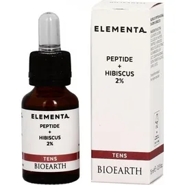 BIOEARTH Elementa Peptide + Hibiscus 2% Tens για Σύσφιξη &amp; Γέμισμα των Ρυτίδων 15ml