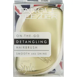 Tangle Teezer Compact Styler On-The-Go Detangling Hairbrush Silver Βούρτσα Μαλλιών, 1τεμ