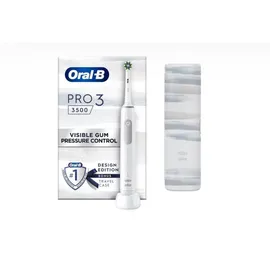 Oral-B | Επαναφορτιζόμενη Ηλεκτρική Οδοντόβουρτσα Pro 3 3500 Design Edition &amp; ΔΩΡΟ Θήκη Ταξιδίου | 1τμχ
