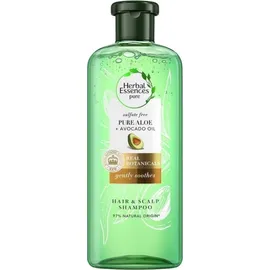 HERBAL ESSENCES Pure Αloe &amp; Αvocado Oil Shampoo Σαμπουάν με Αλόη και Αβοκάντο 380ml