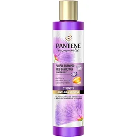 PANTENE Purple Silk &amp; Glowing Σαμπουάν για Διατήρηση Χρώματος για Βαμμένα Μαλλιά 225ml