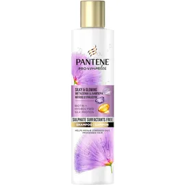 PANTENE Pro-v Miracles Silk &amp; Glowing Σαμπουάν για Λείανση για Όλους τους Τύπους Μαλλιών 225ml