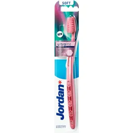 Jordan Ultralite Sensitive Soft Οδοντόβουρτσα Μαλακή Χρώμα Ροζ 1 Τεμάχιο