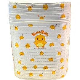 OEM Τσαντάκι Θερμό για Μπιμπερό Λευκό με Πουλάκια 1 Τεμάχιο