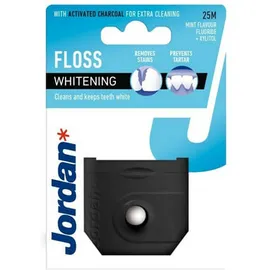 Jordan Floss Whitening Οδοντικό Νήμα με Γεύση Μέντα 25m