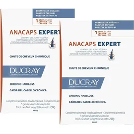 Ducray PROMO Anacaps Expert Συμπλήρωμα Διατροφής για την Χρόνια Τριχόπτωση 30 Κάψουλες -20% Επί της Λιανικής 1+1 ΔΩΡΟ