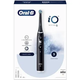 Oral-B iO Series 6 Black Lava Ηλεκτρική Οδοντόβουρτσα
