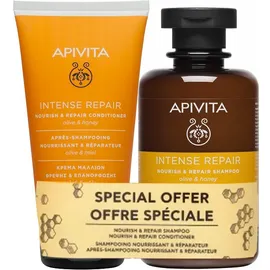 Apivita Holistic Hair Care Intense Repair Shampoo 250ml & Conditioner 150ml