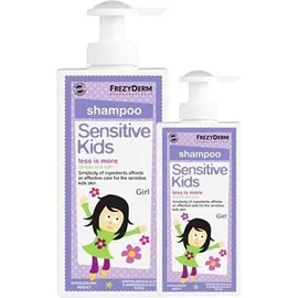 FREZYDERM Σετ Sensitive Kids Shampoo For Girls, Παιδικό Σαμπουάν για Κορίτσια - 200ml & Δώρο 100ml