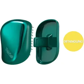 Tangle Teezer Compact Styler Emerald Green Βούρτσα Μαλλιών για Ξεμπέρδεμα 1 Τεμάχιο [010122]