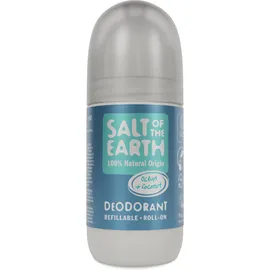 Salt of the Earth Vegan Refillable Roll on Ocean & Coconut Αποσμητικό Επαναγεμιζόμενο 75ml