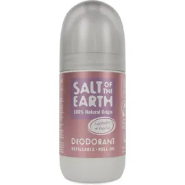 Salt of the Earth Vegan Refillable Roll on Lavender & Vanilla Αποσμητικό Επαναγεμιζόμενο 75ml
