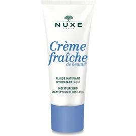 Nuxe Crème Fraiche De Beauté® Moisturising Mattifying Fluid 48ωρη Ενυδατική Κρέμα Προσώπου Ελαφριάς Υφής με Ματ Αποτέλεσμα για Μικτές Επιδερμίδες 30ml