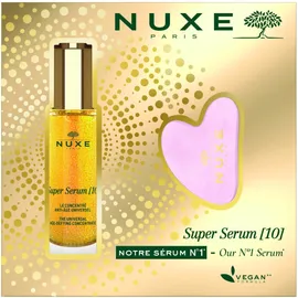 Nuxe PROMO Super Serum [10] Ισχυρό Αντιγηραντικό Serum Προσώπου για Όλους τους Τύπους Επιδερμίδας 30ml - ΔΩΡΟ Gua Sha for Facial Massage 1 Τεμάχιο